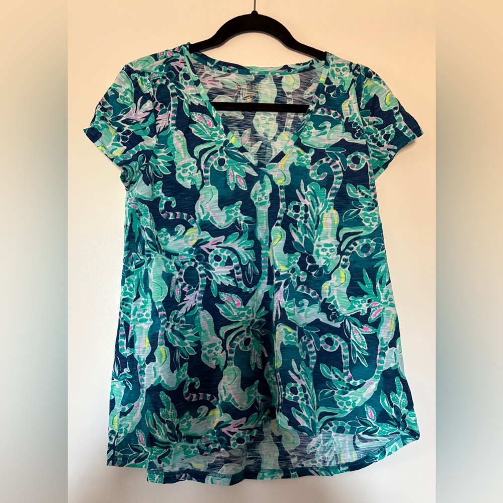 EUC Lilly Pulitzer Etta Tee - Medium